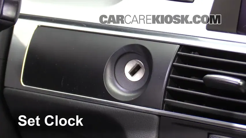 2011 Audi A6 Quattro 3.0L V6 Supercharged Horloge Régler l'horloge